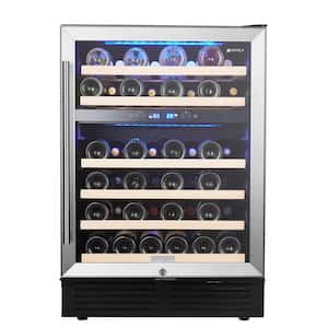 SOTOLA 23.4'' and Can Dual Zone Freestanding Wine & Beverage