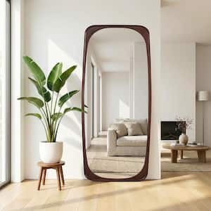 Dovelina 31 in. W x 71 in. H Ladder Rectangle Wood Framed Natural