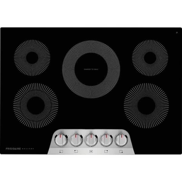 Frigidaire 30-in 5 Elements Smooth Surface (Radiant) Stainless Steel Electric  Cooktop at