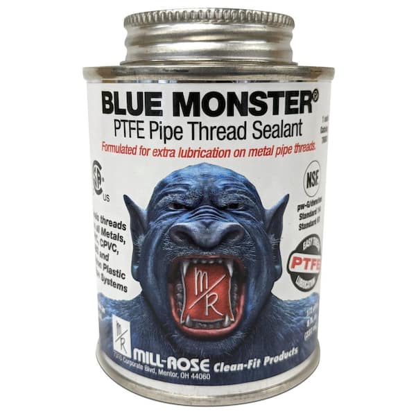 Blue Monster 4 oz. PTFE Pipe Thread Sealant