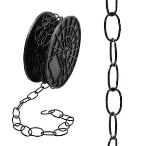 #2 x 1 ft. Decorator Steel Chain, Black