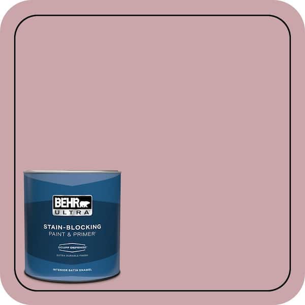 BEHR ULTRA 1 qt. Home Decorators Collection #HDC-CT-08A Hydrangea Bouquet Extra Durable Satin Enamel Interior Paint & Primer