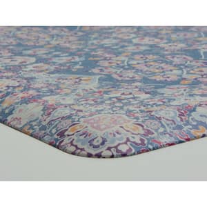 Blue Kilim 60 in. x 20 in. Anti-Fatigue Comfort Long Mat