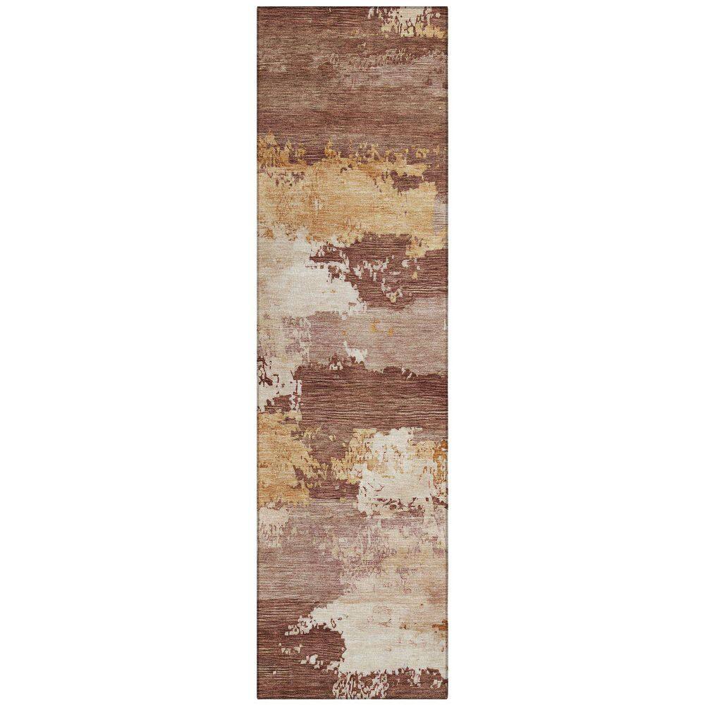 Chantille Machine Washable Indoor/Outdoor Abstract ACN2372 Paprika 2 ft. x 7 ft. Runner Rug price history on PriceWatchPro