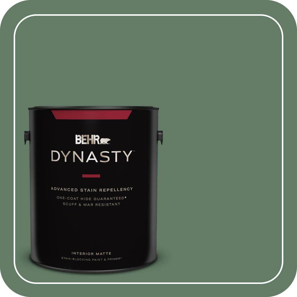 1 gal. #S410-6 Greener Pastures One-Coat Hide Matte Interior Stain-Blocking Paint & Primer price history on PriceWatchPro