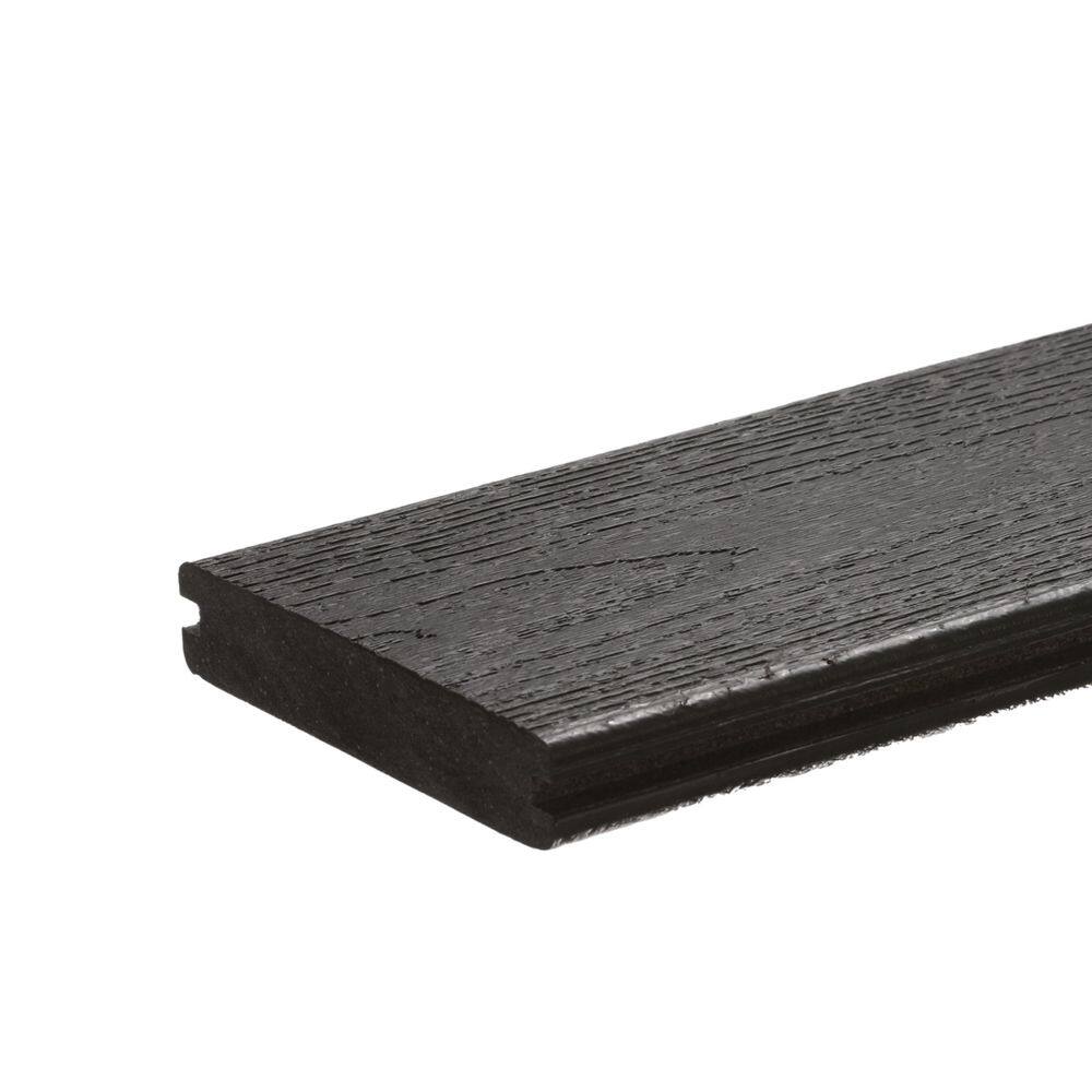 Optima 5.25 in. Boardwalk Gray Composite Deck Board Sample price history on PriceWatchPro