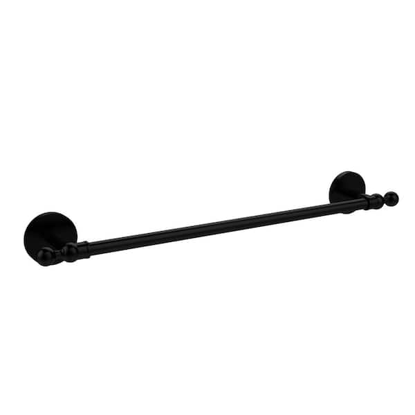 Allied Brass Skyline Collection 30 in. Towel Bar in Matte Black