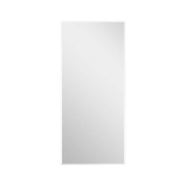Unbranded 71 in. W x 31 in. H Rectangular Alloy Framed Wall Bathroom Vanity Mirror in Sliver