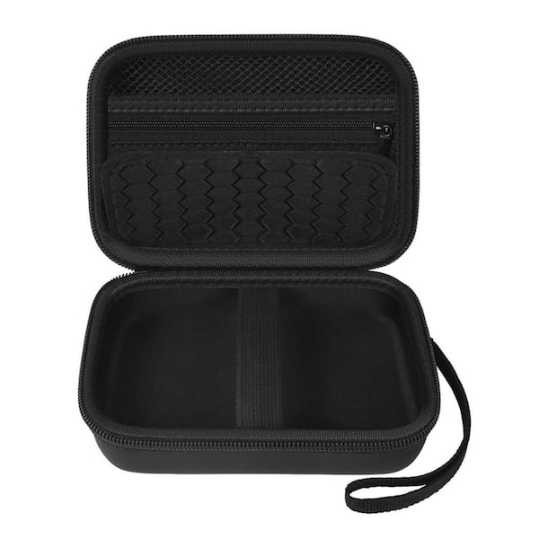 Unbranded Label Printer Storage Case 6 x 4.1 x 2.1 in. for Nelko P21 Phomemo D30 D35 JADENS D11 SUPVAN Mini Labeler Black