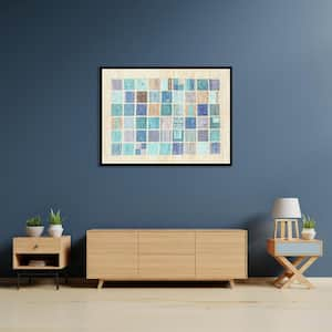 "Patchwork" by Scott Medwetz Framed Canvas Wall Art