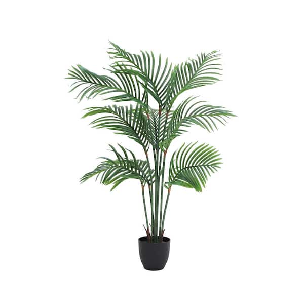 phoenix DECOR The Mod Greenhouse 50 in. Artificial Palm Tree in 6.5 in. Plastic Pot (9 Leaf)