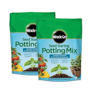 16 Qt. Seed Starting Potting Soil Mix (2-Pack)