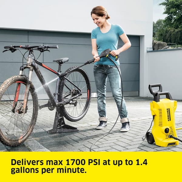 Karcher 2000 Max PSI 1.45 GPM K 2 Power Control Cold Water Corded Electric Pressure  Washer Plus Vario and DirtBlaster Wands 1.673-609.0 - The Home Depot