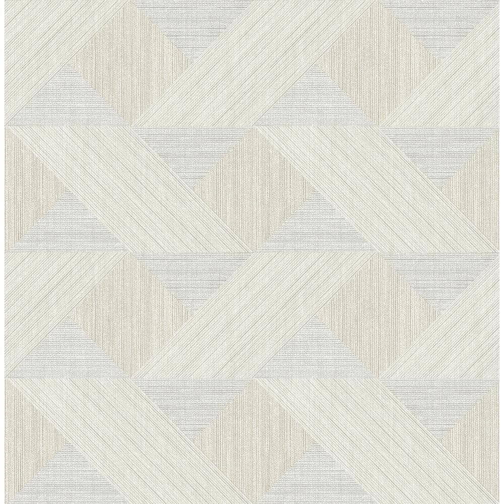 A-Street Prints Presley Grey Tessellation Wallpaper Sample 4141 ...