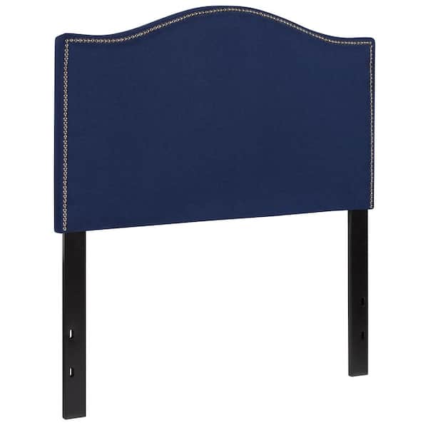 Navy Twin Headboard Panel Design