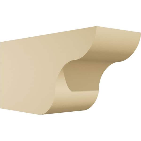 Ekena Millwork Standard Carmel 6 in. W x 8 in. H x 16 in. D Signature Urethane Rafter Tail Outlooker