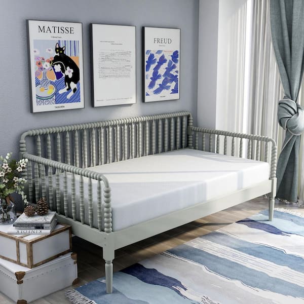 Furniture of America Zinnia Twin Medium Memory Foam 8 in. Bed-in-a-Box CertiPUR-US Mattress