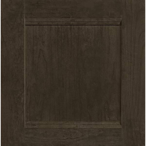 American Woodmark Del Ray 14 9/16 x 14 1/2 in. Cabinet Door Sample in Slate