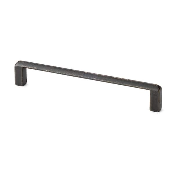 TOPEX Italian Design Collection 5 in. Center-to-Center Dark Bronze Thin Cabinet Pull