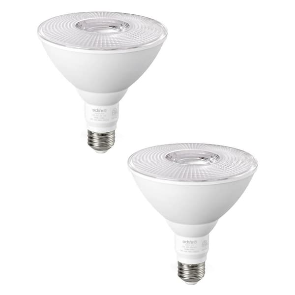 120-Watt Equivalent PAR38 Dimmable Flood LED Light Bulb, 3000K Warm Light (2-Pack)