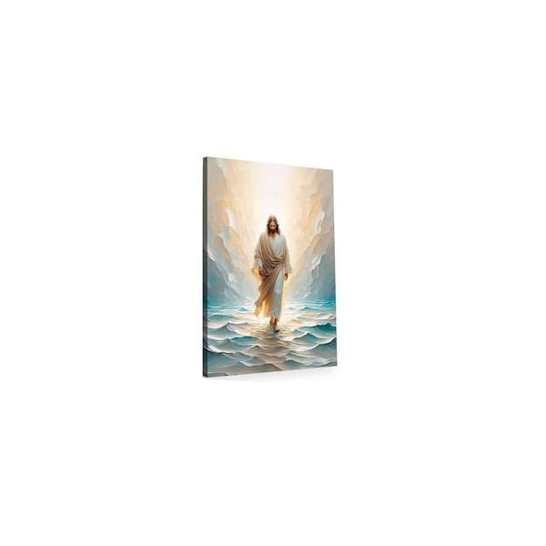 Jesus Walking On Water Canvas Wall Art