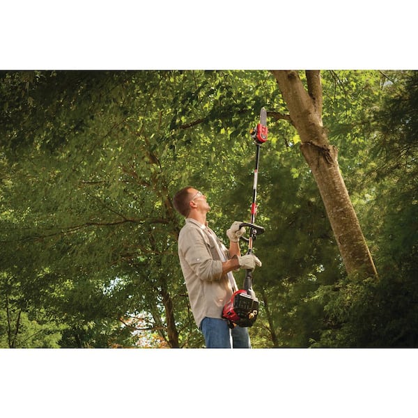 Universal Pole Saw with Extension Pole String Trimmer Attachment