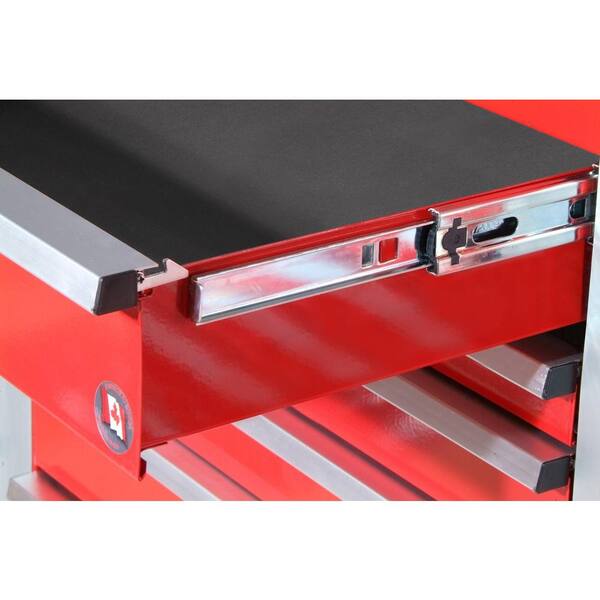 International - SHD Series 35 in. 5-Drawer Top Chest, Red