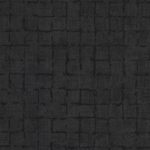 Blocks Checkered Black Non Pasted Non Woven Wallpaper