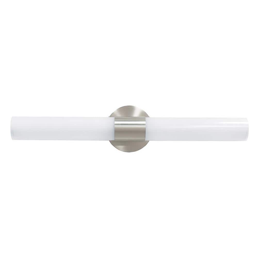 Turbo 24'' Brushed Nickel Dimmable LED Vanity Cylinder Light