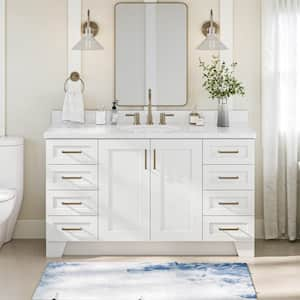 Taylor 60 in. W x 21.5 in. D x 34.5 in. H Freestanding Bath Vanity Cabinet Only in White