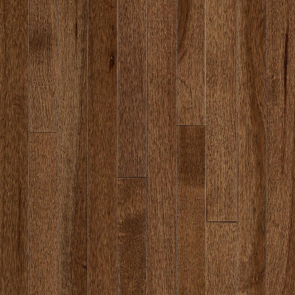 Bruce Plano Forested Mountain Hickory 3/4 in. T x 2-1/4 in. W Smooth Solid Hardwood Flooring (20 sq. ft./ctn)