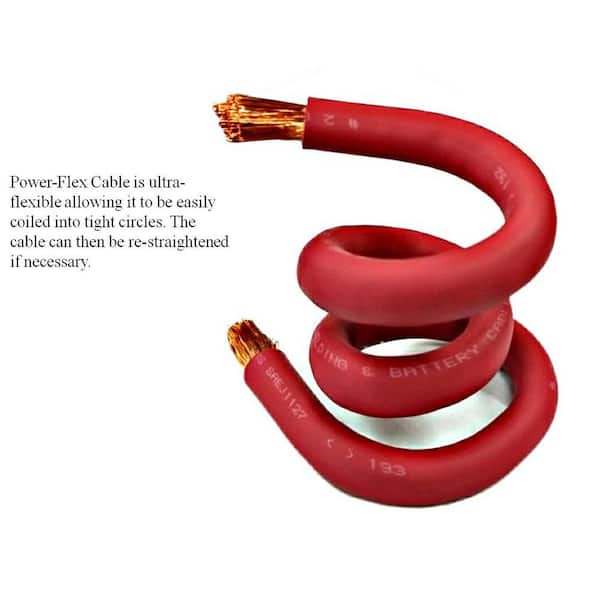 Cambridge 8 ft. 10 AWG Red Wire