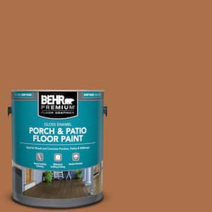 1 gal. #260D-7 Copper Mountain Gloss Enamel Interior/Exterior Porch and Patio Floor Paint