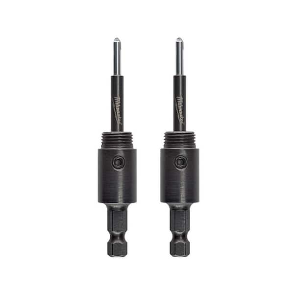 Milwaukee Retractable Starter Bit with Large Arbor For Diamond Plus Hole Saws (2-Pack)