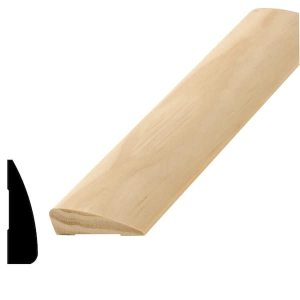 Alexandria Moulding WM 327 11/16 in. x 2-1/4 in. x 84 in. Pine Casing