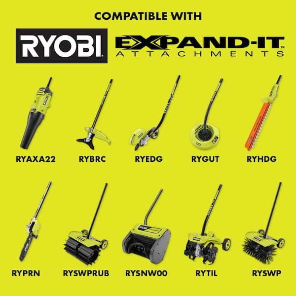 RYOBI 40V Expand-It Cordless Battery Attachment Capable Powerhead