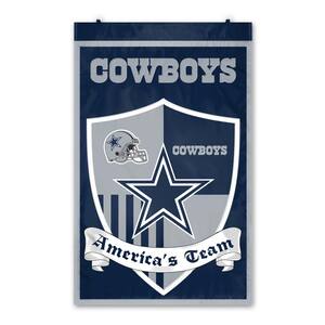 Dallas Cowboys Shield Crest Wall Tapestry