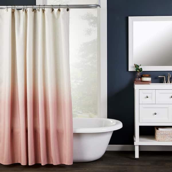 New Beautiful Blush Black Teal Grey Navy Taupe Fretwork Shower Curtain 72 x 72" 