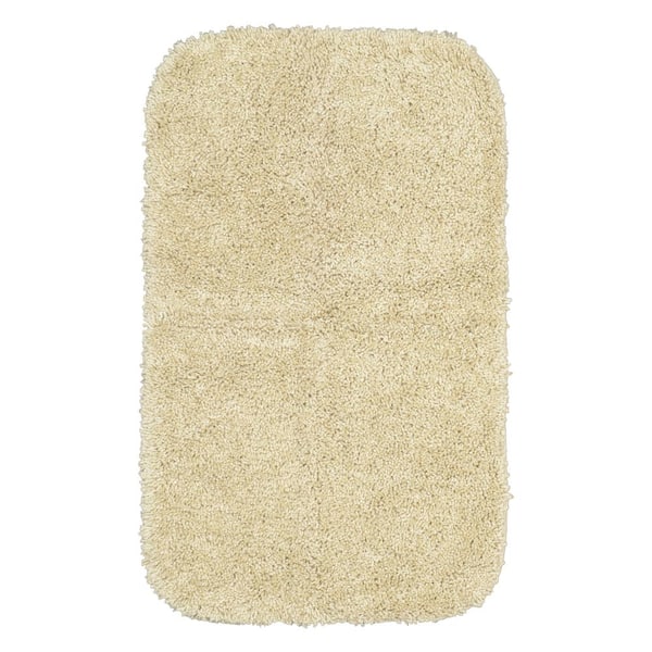 Garland Rug Serendipity Linen 24 in. x 40 in. Washable Bathroom Accent Rug