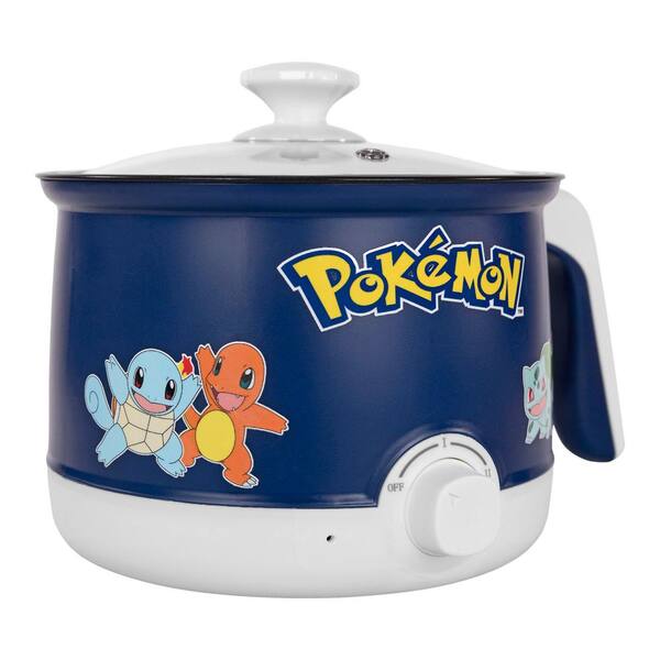 Uncanny Brands Pokemon' 1.4qt. Multicolor Electric Hot Pot and