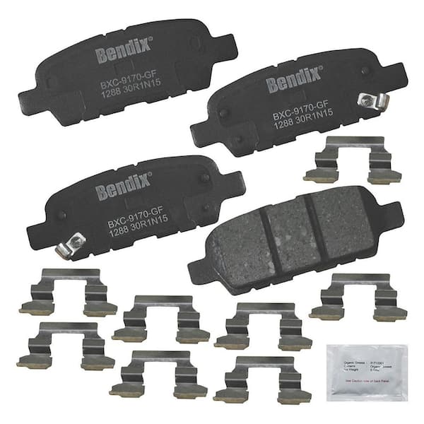 Bendix Premium Copper Free Disc Brake Pad Set 2012-2014 Ford Edge 2.0L