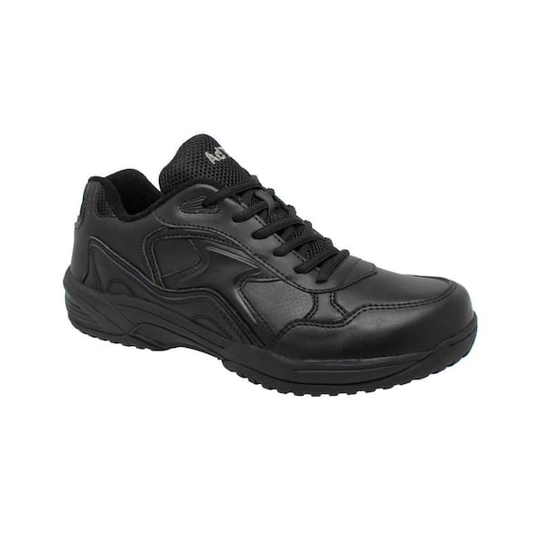 AdTec Men's Uniform Athletic Shoes - Composite Toe - Black Size 13(W)  9644-XW130 - The Home Depot