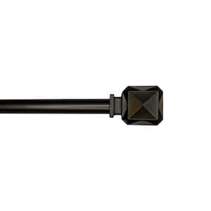 Sencillo 36 in. - 72 in. Adjustable Single 3/4 in. Dia Boxy Rod in Bronze