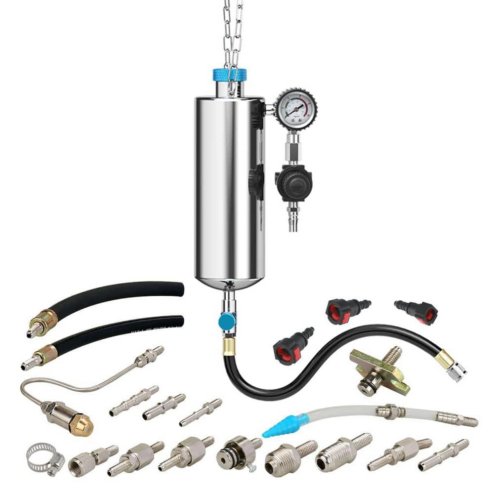 Oyezvary 1000 ml Fuel Injector Cleaner Kit W/ 20-Pieces Adapters
