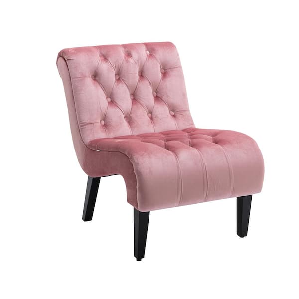 Retro pink online chair