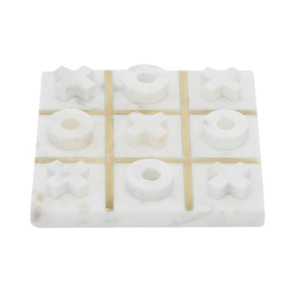 Marble Tic-Tac-Toe Game Set + Reviews