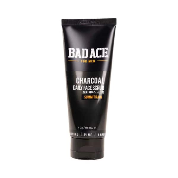 BAD ACE Charcoal Daily Face Scrubs Summit Rain - 6 Pack