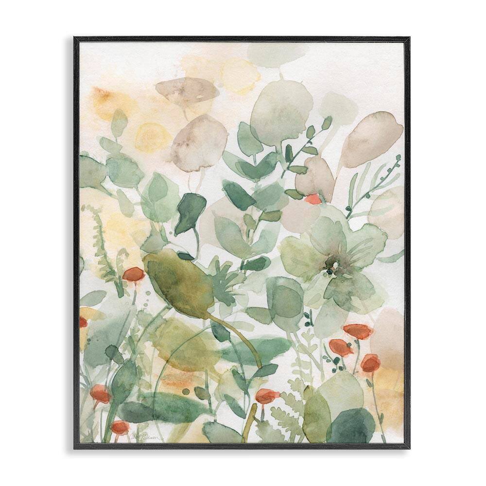 Layered Transparent Leaves by Carol Robinson Black Framed Nature Giclee Art Print 30 in. x 24 in. price history on PriceWatchPro