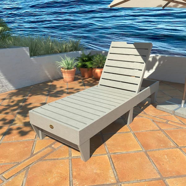 Sequoia Professional 1-Piece Plastic Outdoor Chaise Lounge
