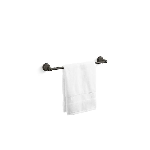 Capilano 18 in. Wall Mount Towel Bar in Oil-Rubbed Bronze